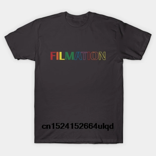 100% хлопок o-образным вырезом на заказ мужские футболки с принтом Футболка Filmation