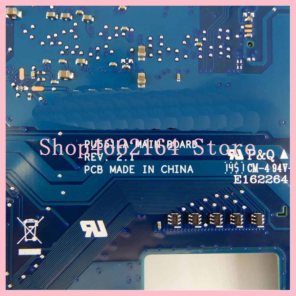 lower price  PU551LD Motherboard I5-4210CPU GT820M/1G Mainboard For ASUS PRO551L PU551LD PU551LA PU551L PU551 La