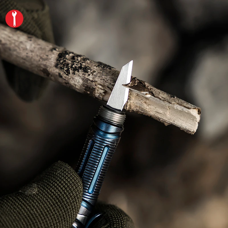 

Titanium-plated Tactical Pen Multifunctional Wolf-proof Artifact Legal Defense Goods Weapon Dark Weapon Women Defense Equipment