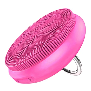 

Silicone Face Cleansing Brush Skin Care Electric Face Cleanser Massage Brush for Household Healthy Care Face Supplies
