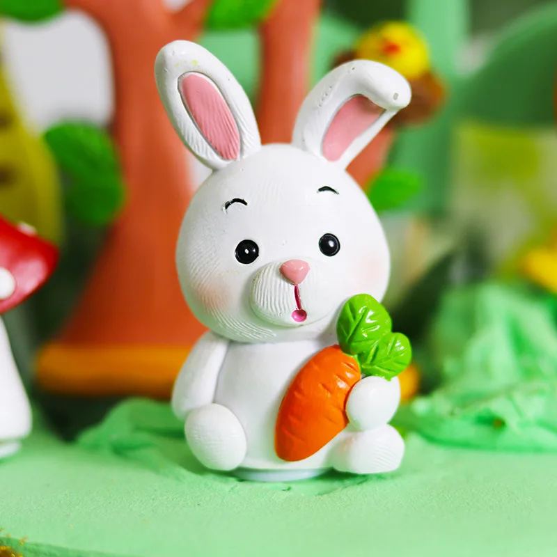 Decoration De Gateau Joyeux Anniversaire Mignon Panda Lapin Girafe Cochon Elephant Decor De Gateaux D Anniversaire Pour Enfants Decoration De Dessert Aliexpress Maison Animalerie