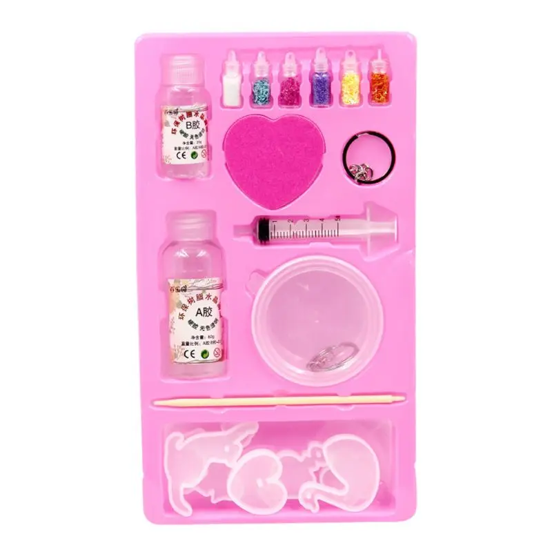 

1Set Crystal Epoxy Resin Mold Pendant Casting Mould Handmade DIY Crafts Jewelry Making Tool