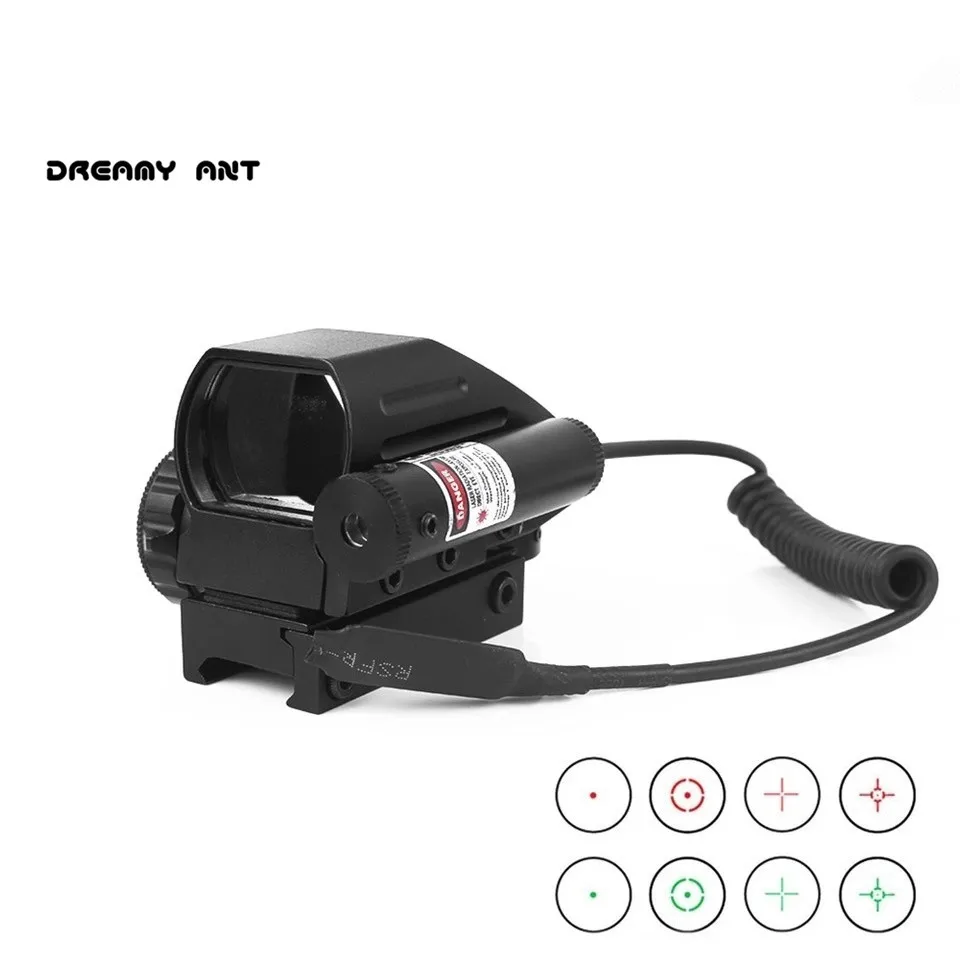 Мечтательный Red Dot рефлекс красный зеленый лазер 4 Сетка голографическая