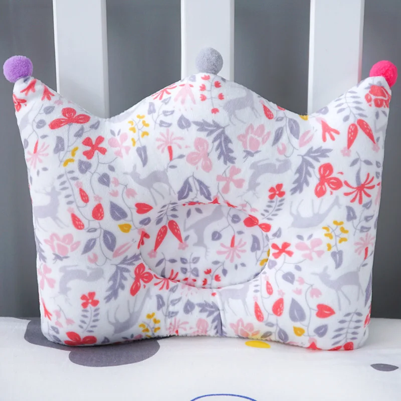 Floral Muslinlife корона, формирующая ребенка, детская подушка для малышей, подушка для головы, поддержка, детские подушки высокого качества, Прямая поставка - Цвет: Floral