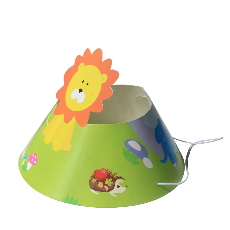 Животное лес тема Вымпел для вечеринки баннер с надписью торт Топпер тарелки