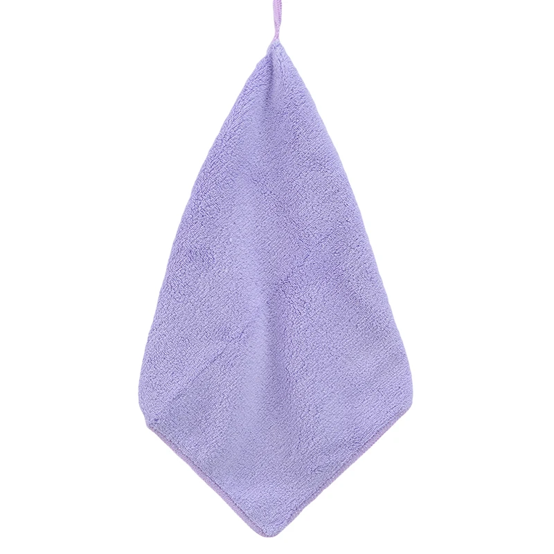 purple Полотенца для новорожденных, Слюнявчики, Слюнявчики, полотенце для кормления, Детская Мочалка для девочек, носовой платок для детей - Color: purple