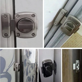 

Latch Rotating Door Latch/Gate Latch/Night Latch/Door Latch/Latch Lock/Bathroom Door Latch/Stainless Steel Brushed Finish/Applic