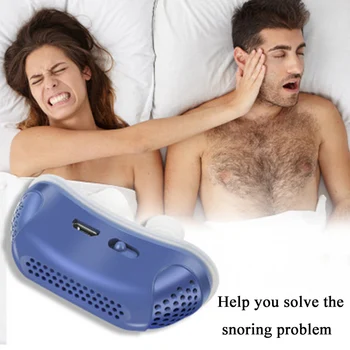 

Electric Anti Snoring Snore Stoper Device Silicone Stopper Nose Sleep Noise Guard Sleeping Health Care Tool For Better Sleep