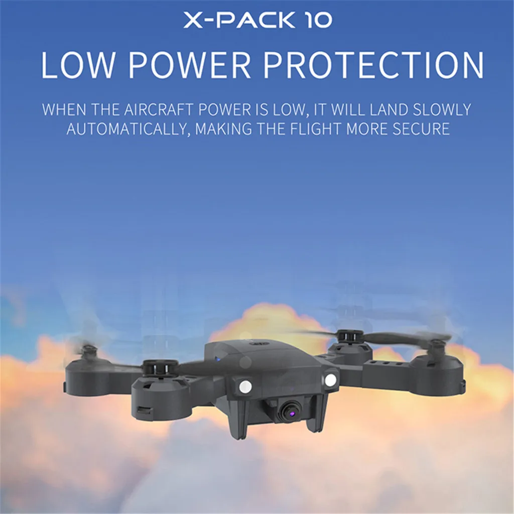 XT-10 wifi FPV 720P камера Голосовое управление гравитационный датчик RC Квадрокоптер Дрон Y923