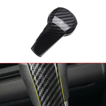 

Carbon Fiber Style Gear Shift Knob Cover Trim Decor Fashion High quality