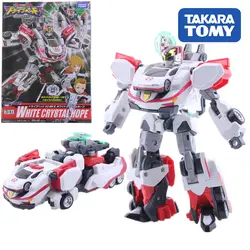 TAKARA TOMY экшн-фигурка скорость спасение детей подарки куклы игрушки трансформация томика белый робот-трансформер 03MK полицейская игрушка