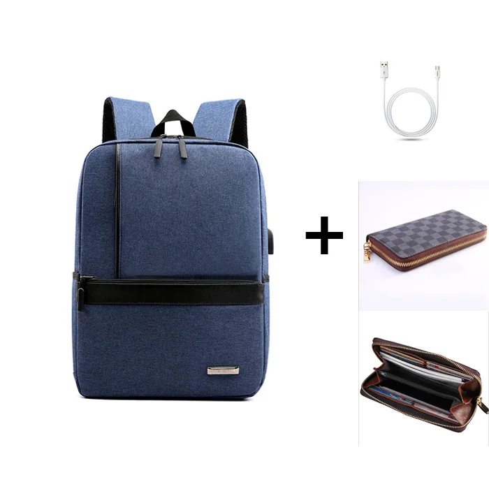 Мужской рюкзак, умная сумка, модная, USB зарядка, наушники, отверстие, большая емкость, для улицы, дорожная сумка, для путешествий, умная сумка для мужчин, mochila - Цвет: Слоновая кость