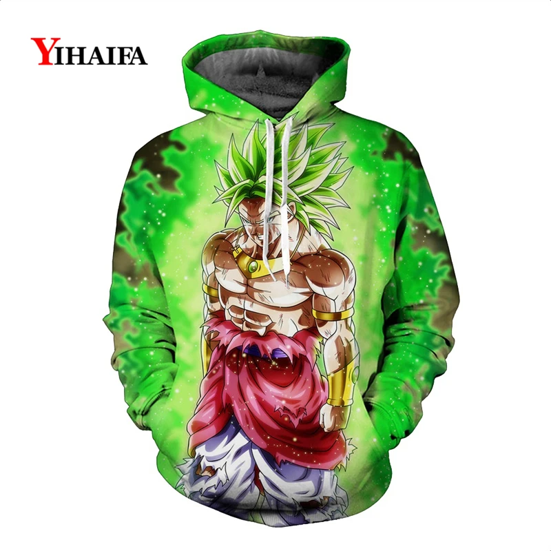 

Men's Hoodies Anime 3D Print Dragon Ball Z Sweatshirt Harajuku Pullover Casual Hoody Man dbz figure Sportswear Hoodie Coat