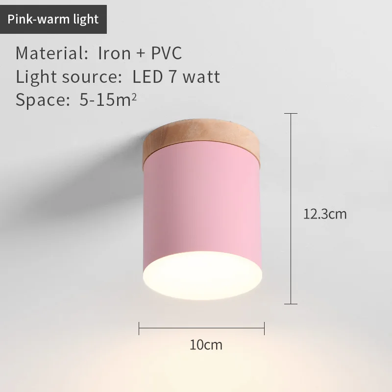 Pink-warm light 8 цветов AC220V современный роскошный белый потолок Освещение в помещении приспособление Спальня лампа Гостиная светодиодный огни дерева лампы Освещение для дома - Цвет корпуса: Pink-warm light