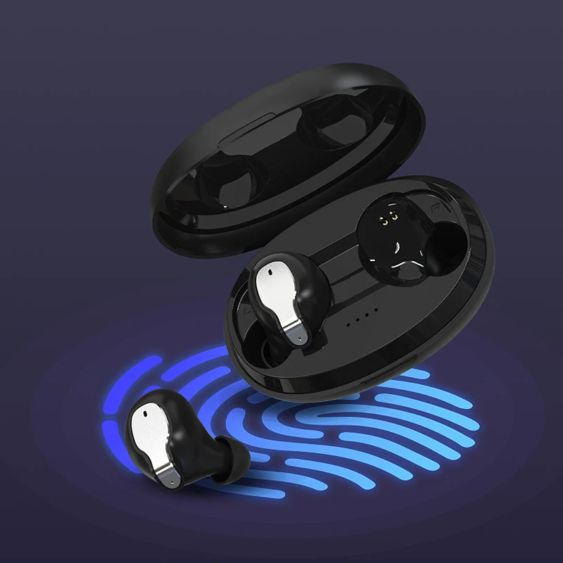 Xy 5 Bluetooth Headset TWS Bluetooth 5 0 Contact Control Stereo Sports Wireless Bluetooth Headset