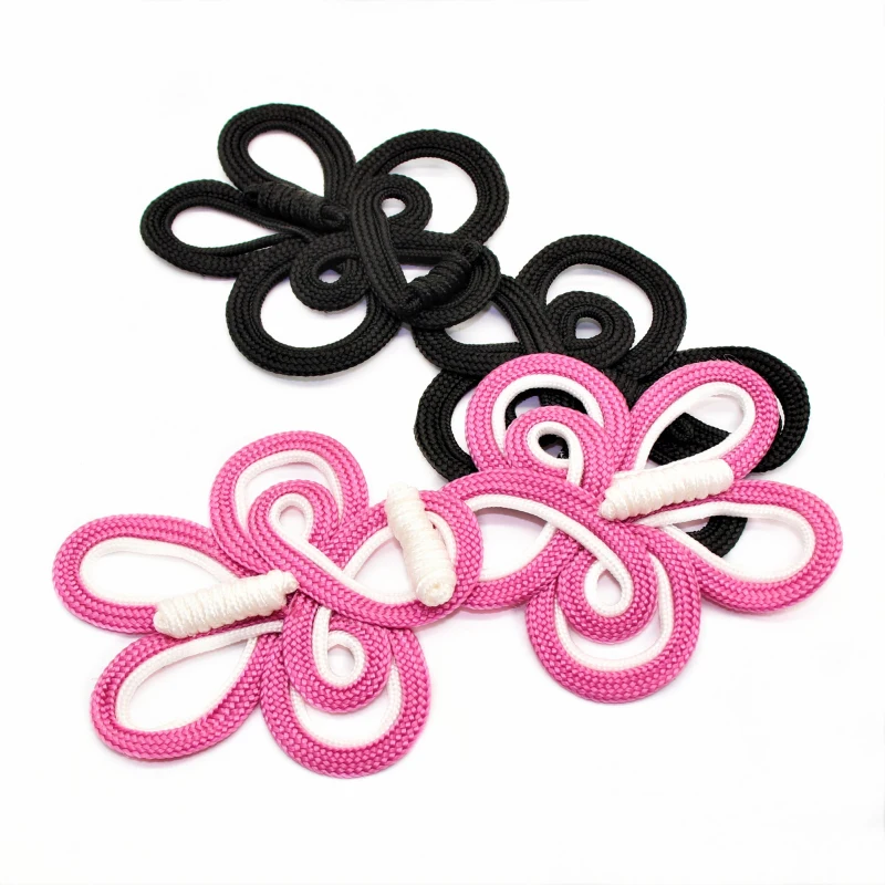 

1pair Handmade Chinese Frog Closures Sewing Button Knot Fastener Cheongsam Tang Suit Butterfly shape Buttons Clothing Accessoies