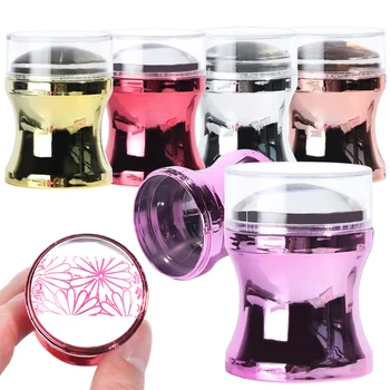 

3pcs Clear Silicone Nail Stamper Scraper Set Jelly Nail Art Stamp Polish Print Transfer For Stamping Plate Template Tools TR1033