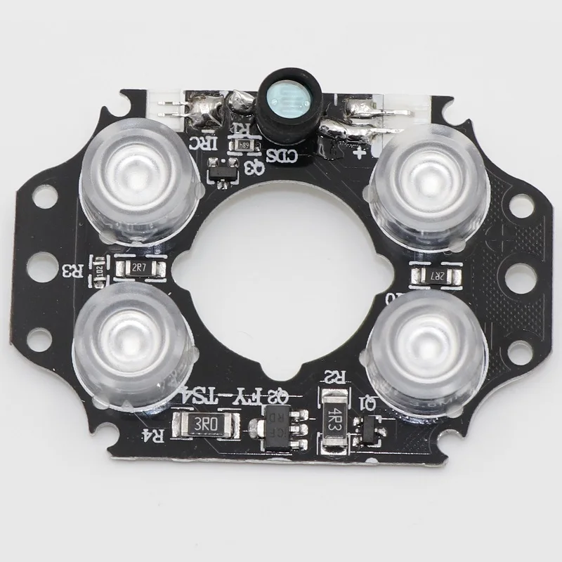 

90 degrees CCTV Accessories infrared light 4 pcs Array IR LED board for Surveillance cameras night vision Size 54.5mm * 38.5mm