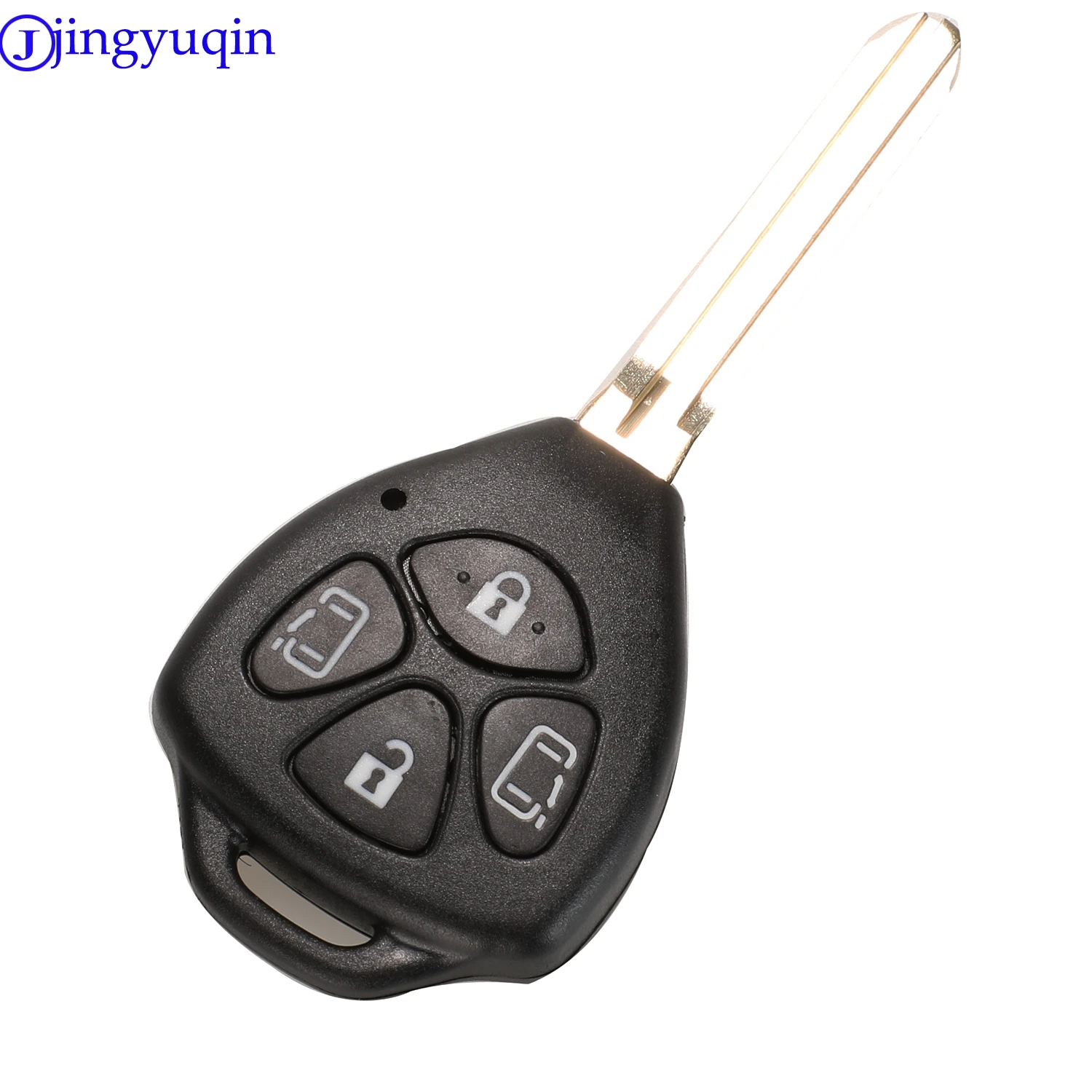 Jingyuqin 10p дистанционный Автомобильный ключ, чехол, крышка, брелок для Toyota Camry, ключ для Toyota Camry, Avalon, Corolla Matrix Rav4 Venza Yaris