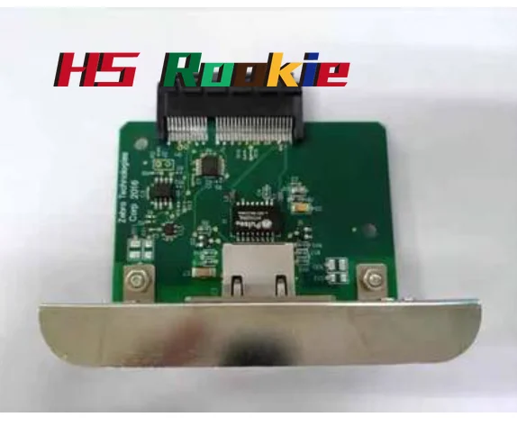 Original zt-210 zt-220 zt-230 Wired Built-in Network Card PCBA Board For Zebra zt210 zt220 zt230 Barcode Printer P1038204 | Компьютеры и