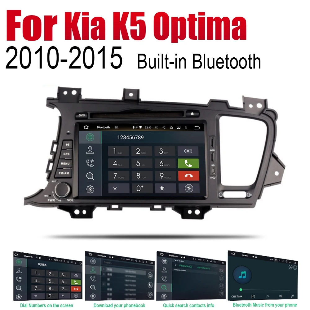 ZaiXi Android автомобильный радиоприемник стерео DVD gps навигация для Kia K5 Optima 2010~ Bluetooth wifi 2din автомобильное радио стерео Мультимедиа