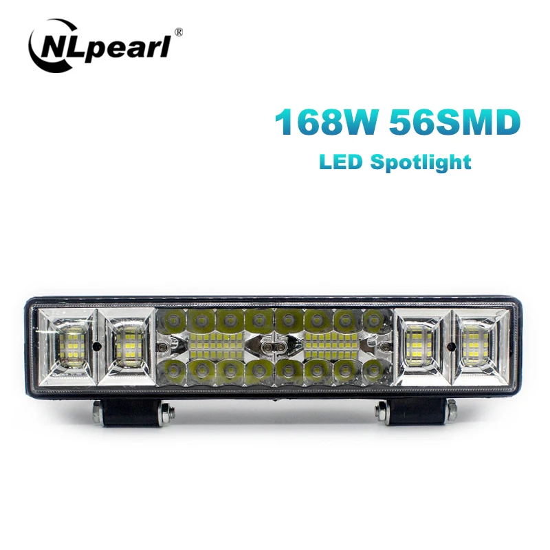 Nlpearl светильник бар/рабочий 3 РЯД светодиодный бар Offroad 12V комбинированный луч