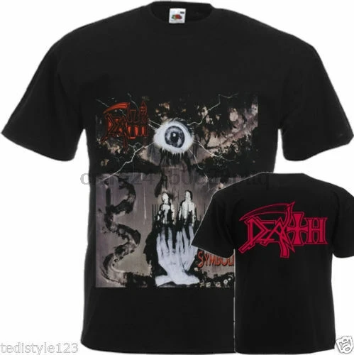Новая футболка с символом смерти-Размер SMLXLXXL3XL4XL5XL |