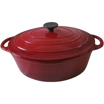 

Ilsa Casseruola Ovale in Ghisa Smaltata Linea Normandie cm 21x29