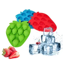 Клубничный лоток для льда, шоколадный торт, инструмент, Желейная ткань, силиконовая форма для торта, решетка для льда, бытовой кухонный инструмент