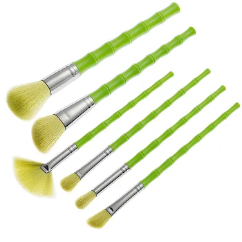 

6PCS Make Up Foundation brush Nylon eyeshadow eyebrow eyeliner soft Cosmetic Brushes Eye Shadow pinceis de maquiagem j319