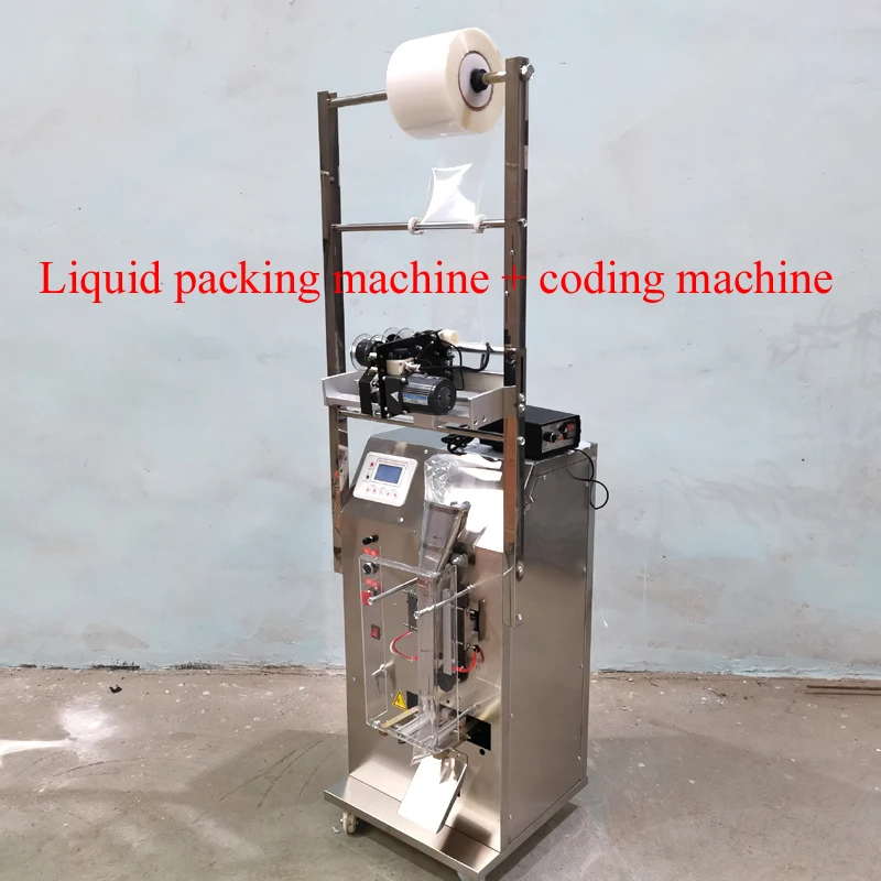 50-500ml Automatic SACHET WATER FILLING MACHINE Water Pouch Packing Machine