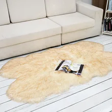 Горячая Распродажа, ковер из искусственной овчины, теплый, шерсть, имитация длинного меха, простые пушистые ковры, моющиеся