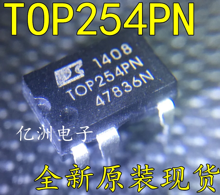100% новые и оригинальные TOP254PN TOP254P T0P254PN IC DIP-7 в наличии | Электроника