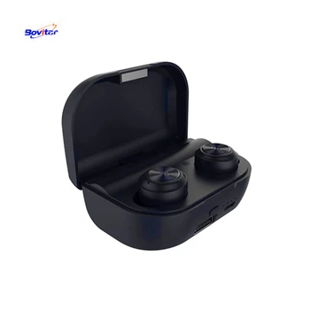 

Bovitar 5.0 TWS Fingerprint Touch Bluetooth Earphones, HD Stereo Wireless Earphone,Noise Cancelling Gaming Headset