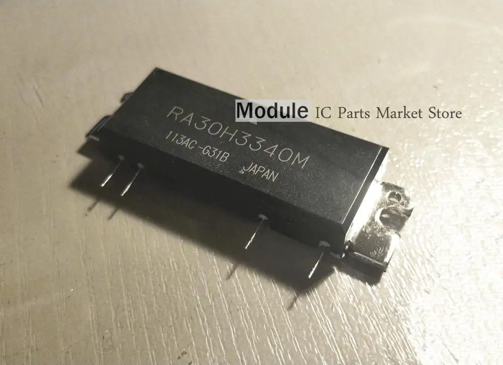 Free Shipping RA30H3340M RA30H3340 / 330-400MHz 30W 12.5V 3 Stage Amp. For MOBILE RADIO USED | Обустройство дома