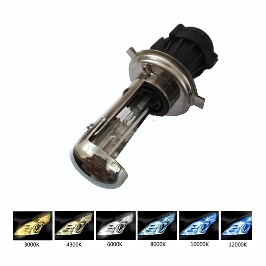 12V 35W 55W Bixenon h4 5000 H13 9004 9007 Сменные лампы фар для автомобильных ламп 4300K 6000K 10000K белый |
