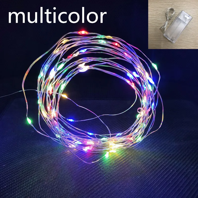 box Colorful 20 ротанговых шаров светодиодные сказочные огни Рождественская елка украшения Рождественский Декор рождественские украшения для елочных огней Декор год - Цвет: box Colorful
