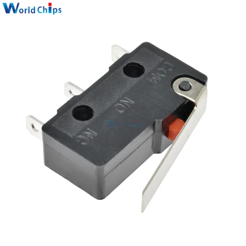 10 шт. такт переключатель вкл. KW11 3Z 5А 250В микропереключатель 3PIN Пряжка