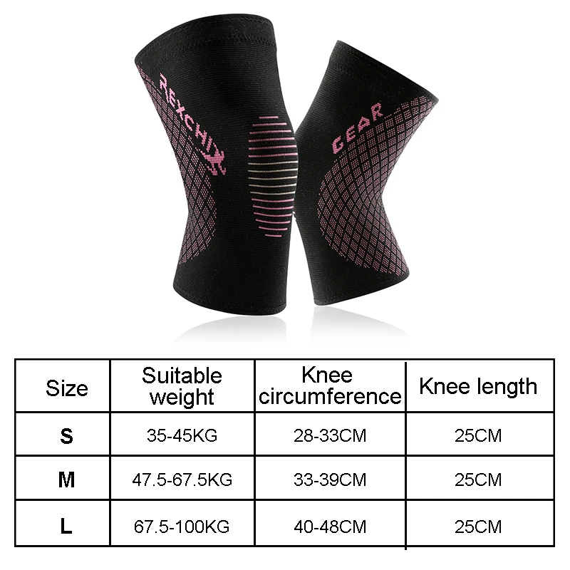 Women and Men Kneeling Support Protective Knee Pad Breathable Bandage Brace Silicone Anti-slip Compression Sleeve Basketball