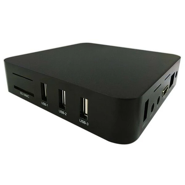 Мини ТВ приставка Android 7,1 1 GB/8 GB S905W 2,4 GHz WiFi HD медиаплеер(EU Plug