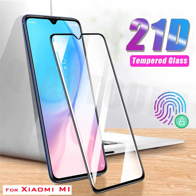 21D защита экрана из закаленного стекла для Xiaomi Mi 9t Pro Защитное стекло A3 A2 9 Lite 9x 9se cc9