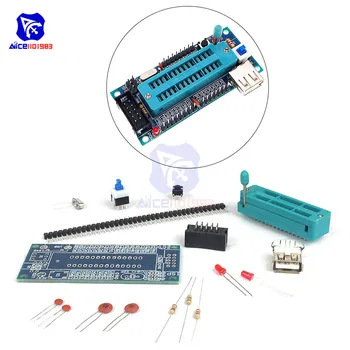 

diymore ATMEGA8 ATmega48 AVR Minimum System Development Board Miniature Mini Electronic Suite Parts without Chip DIY Kit