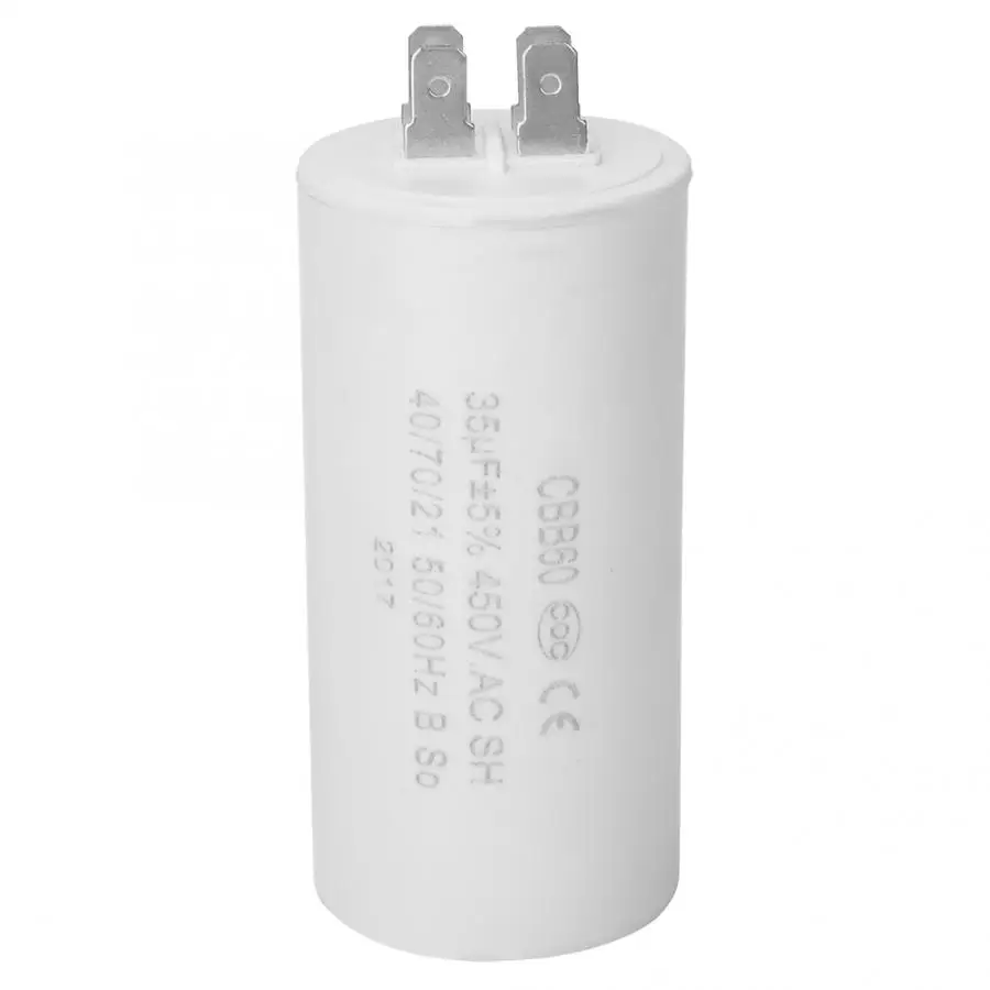 CBB60 моторный конденсатор ESR 0,2 35 мкФ экологически чистый 4 Pin 450V моторный ходовой пусковой конденсатор для двигателя водяного насоса