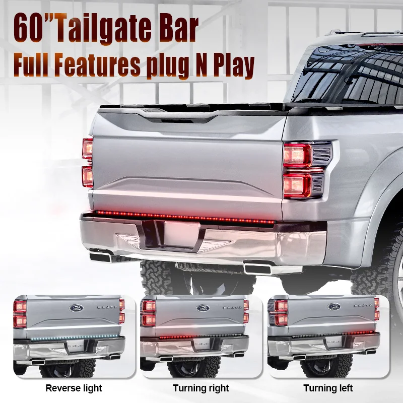 

12V Universal Red LED Car Styling Third Brake Light Bar Turn Signal Lamp Truck Stop Tailgate Rear Roof Warning Light