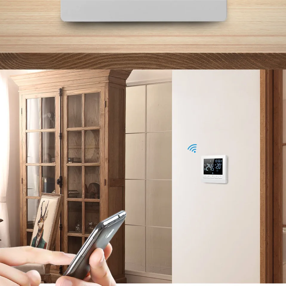 AVATTO умный WiFi термостат контроль температуры Лер воды Электрический пол Отопление воды газовый котел с Tuya приложение дистанционного управления