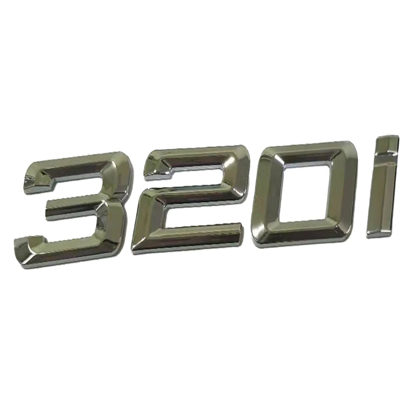 Новая наклейка для машины 3D ABS наклейка значок эмблема хром логотип для BMW 3-серии F30 F31 F34 E90 320i 325i 520i 525i GT стайлинга автомобилей