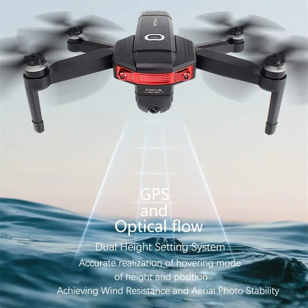 X46G Дрон 4K двойная камера оптический поток позиционирования Квадрокоптер FPV Дрон GPS Следуйте бесщеточный Дрон селфи Радиоуправляемый вертолет, игрушки