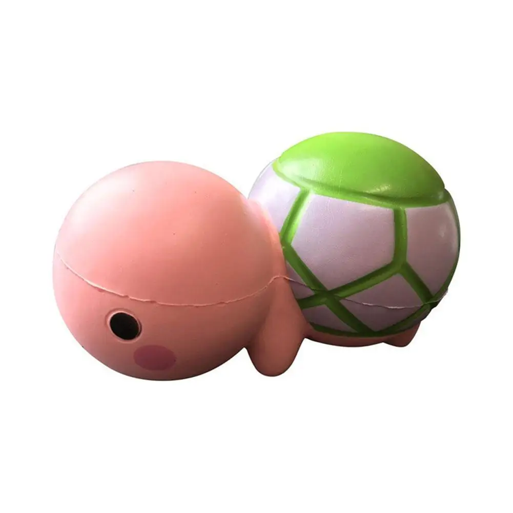 Нет милый мягкий мультфильм Черепаха Форма медленно поднимающаяся Игрушка Дети/взрослые вентиляционное отверстие мягкая сжимаемая игрушка для снятия стресса для подарка случайный цвет
