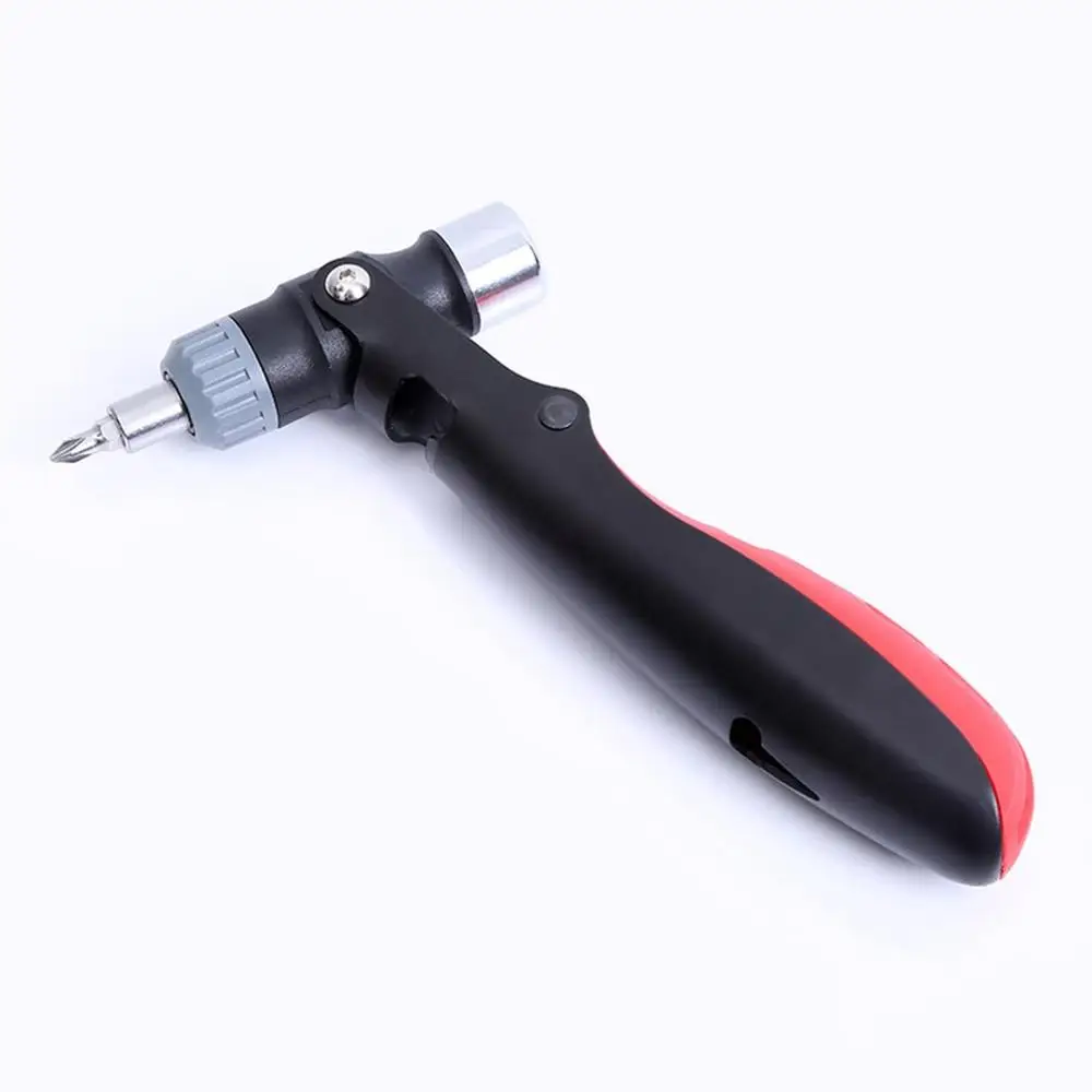 

Cross Word With Hammer Screwdriver Multi-Function Nail Puller Screwdriver Ratchet Manual Repair Tool