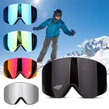 Уличные лыжные очки для сноуборда двухслойные песочные противозапотевающие очки для защиты глаз альпинистские велосипедные очки для катания на лыжах